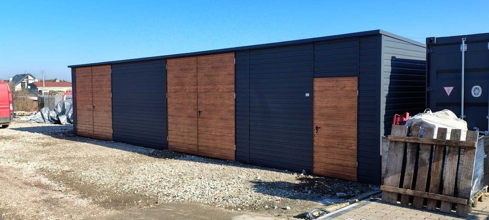 Garaż Blaszany Drewnopodobny PREMIUM PRODUCENT!!!