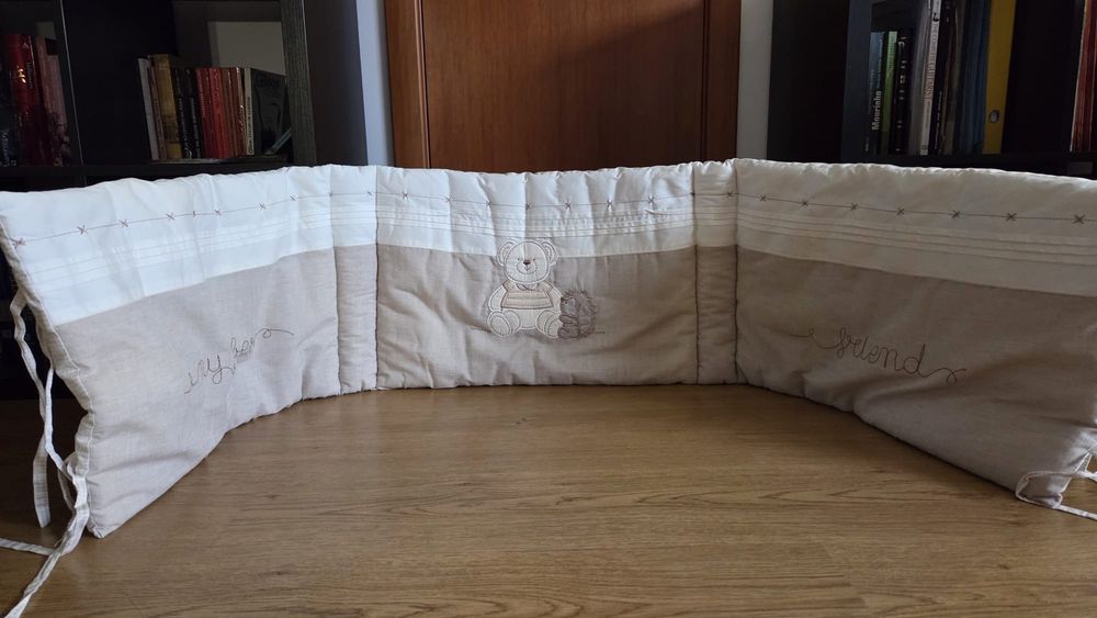 Berço PreNatal "Alice" + colchão>oferta protector de grades e edredã