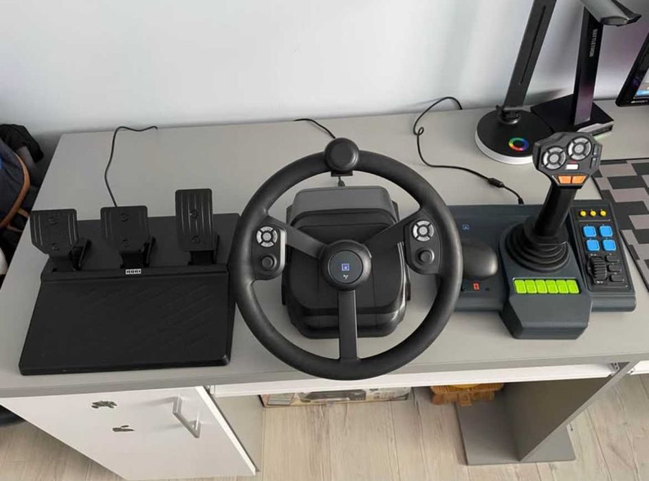 Super kierownica Farming Simulator HORI zestaw wyścigi, pilotowanie, farma