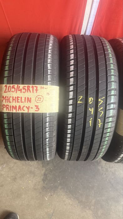 Pneus 205/45/17 Michelin Primacy 3 Impecaveis