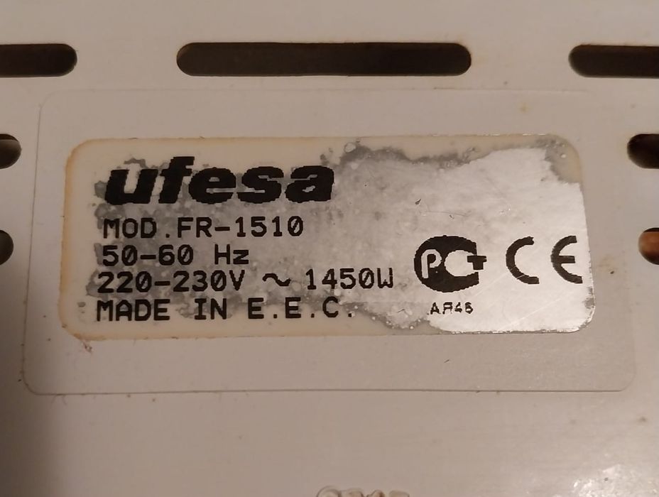 Fritadeira eléctrica Ufesa