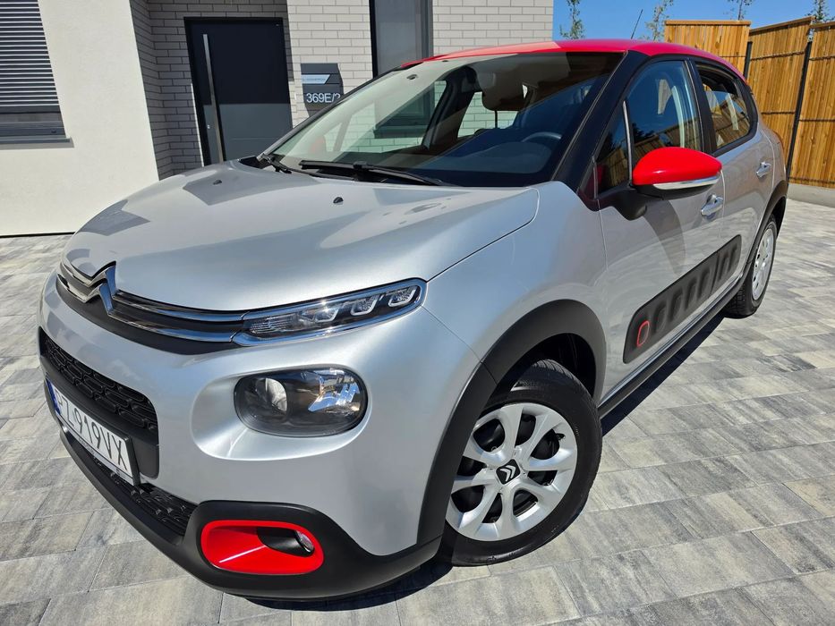 Citroën C3 1.6 HDi BOGATA WERSJA Zadbany 59.000 TYŚ Przebieg 2017 ROK LED