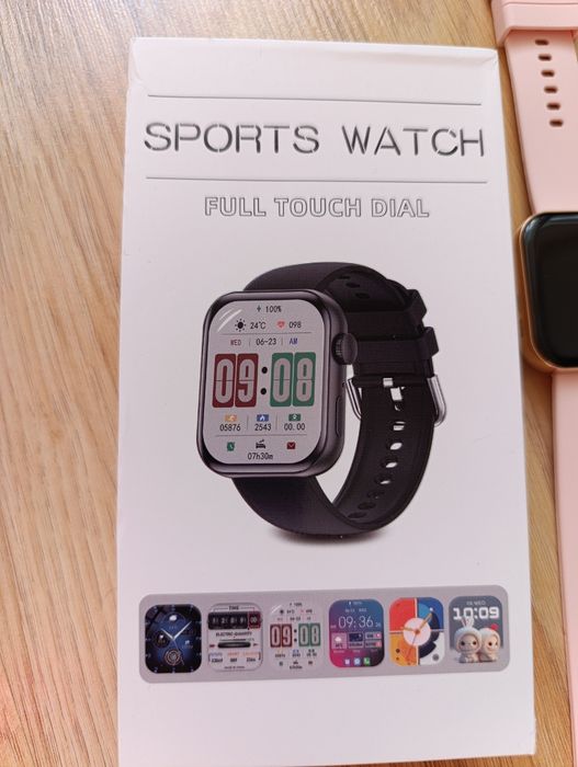 смарт-годинник категорії "SPORTS WATCH" з повносенсорним циферблатом