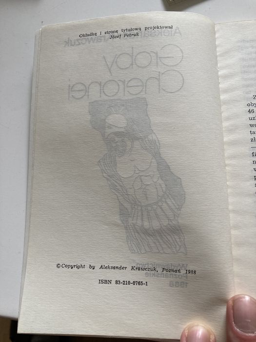 ,,Groby Cheronei „ Aleksander Krawczuk 1988