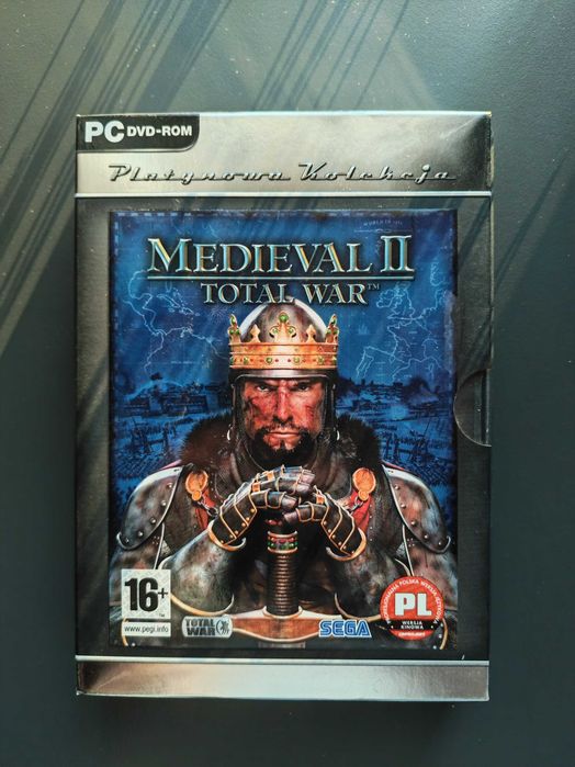 Gra PC retro, Medival 2 Total War, stan idealny,wersja PL
