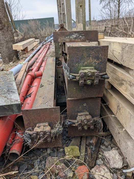 Słupy wiata hala dla rolnictwa