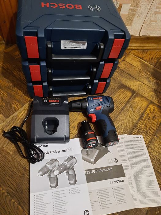 Розпродаж,нові,оригінал!!Безщітковий шуруповерт Bosch GSR 12V-30