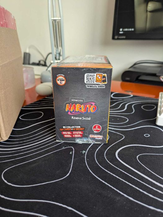 Naruto Mythos Booster Box 1st Edition Inglês