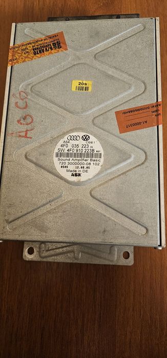 Підсилювач звуку Audi a6c6 AF0035223