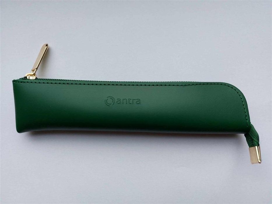 Etui Na Długopisy Piórnik 01 Zielony Antra Nowa Nieużywana