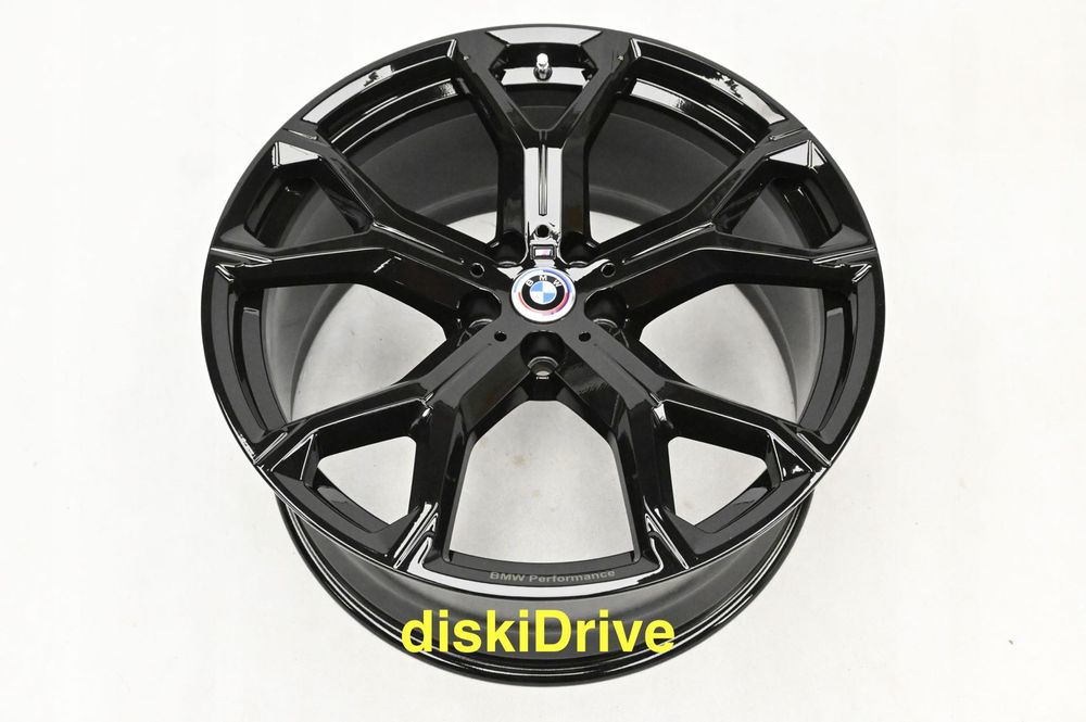 черные диски 741M стиль R20 21 22 на BMW X5 g05 X6 g06 X7 g07 X5M X6M X7M X3 g01 g45 X4 g02 X2 u10 X1 u11 так же на X5 f15 X6 f16