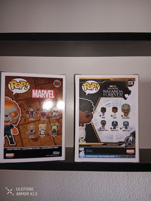 Funko Pop Marvel cada 18€