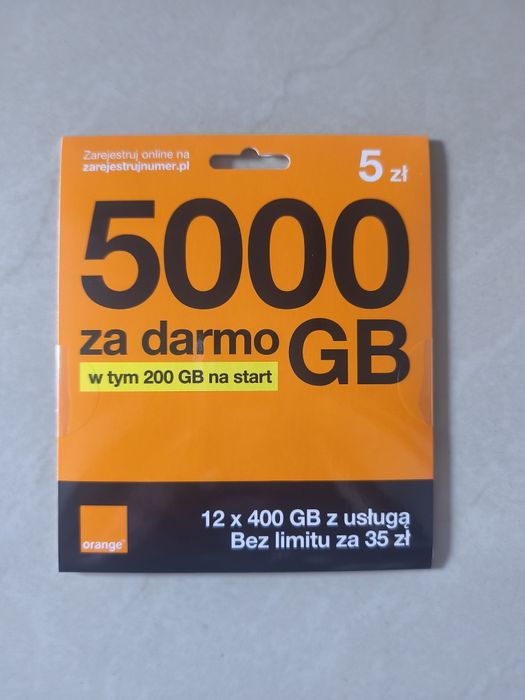 Złoty numer _ 511 _516 _416 _  Orange