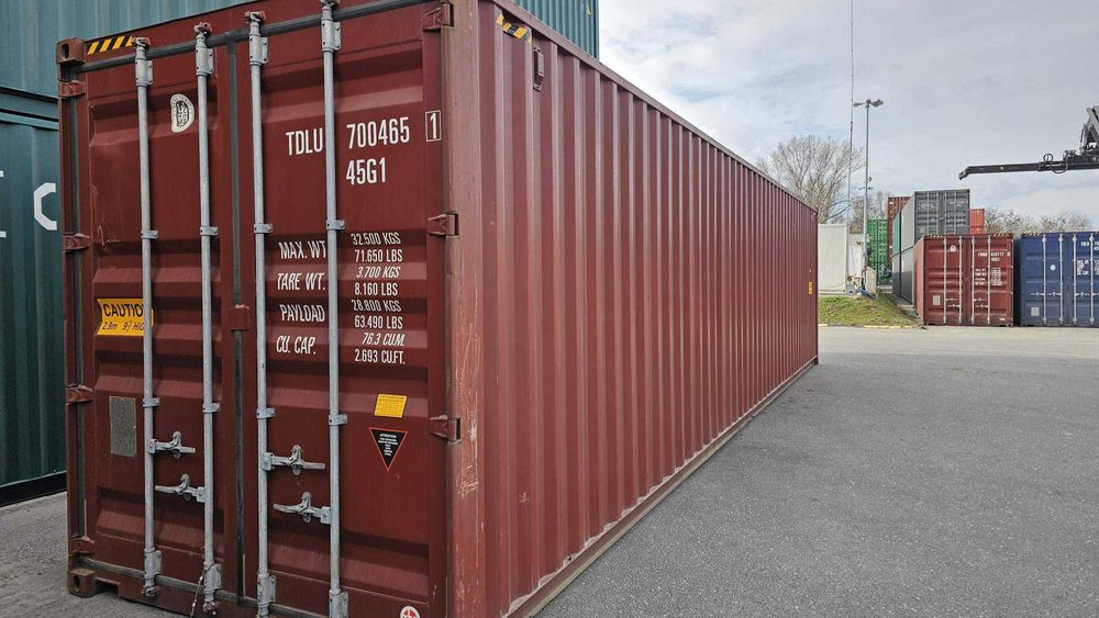 2021/2023 Kontener Morski 40HC 12m najlepsza jakość/cena