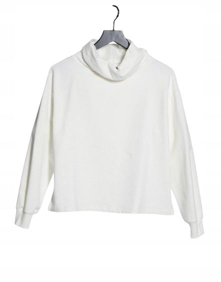 Shein ecru bluza klasyczna damska długi rękaw 36 vag