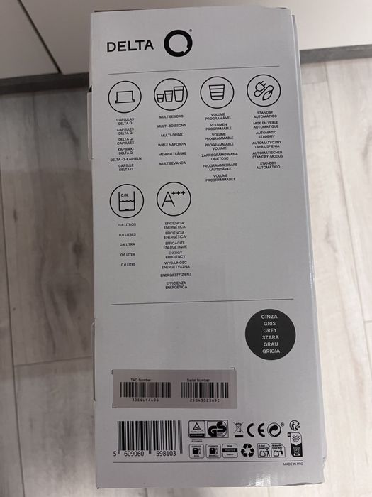 Продам капсульну кавоварку Delta Q mini без капучинатора .