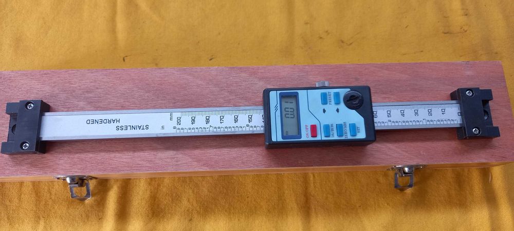Leitura digital balança linear para fresadoras ou tornos 0-200 mm