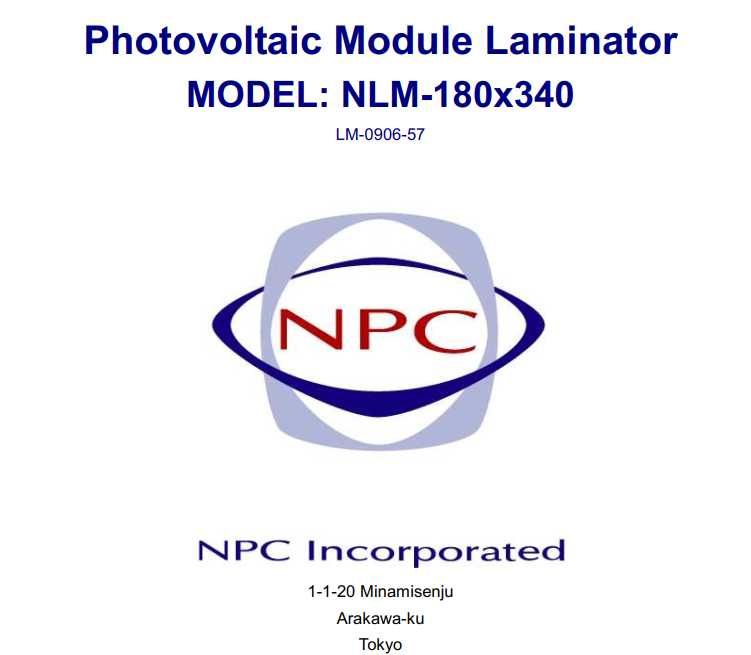 Laminator próżniowy automatyczny z podajnikami 180x340 NPC, Japan