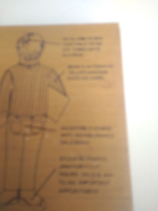 Boneco Ex-Husband Curse Guide veio da América anos 60, 70