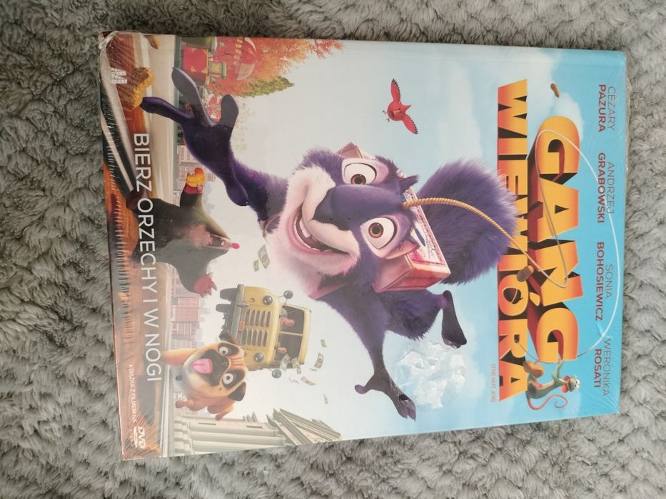 Nowy Gang wiewióra bajka dvd