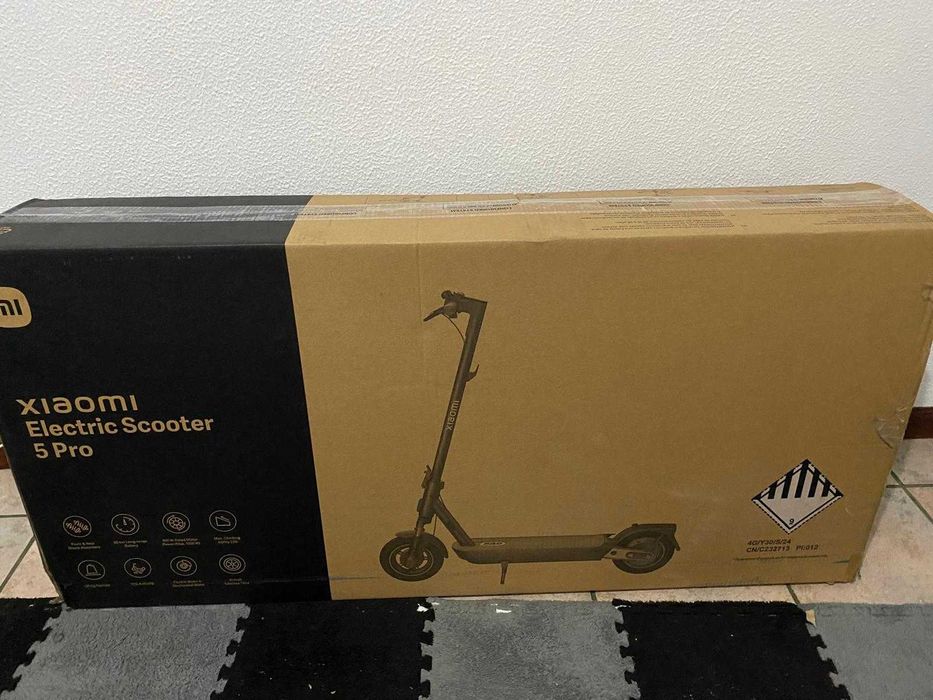 trotinete/patinete xiaomi 5 pro scooter novo na caixa lacrado c/nota