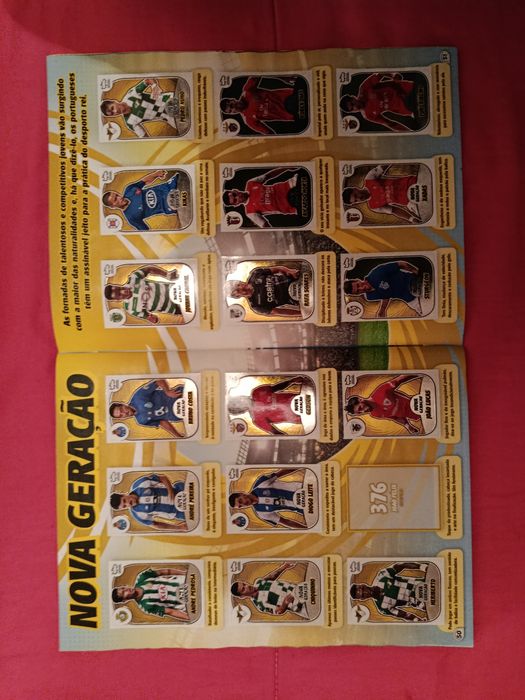 Caderneta de Cromos de FUTEBOL 2018-19