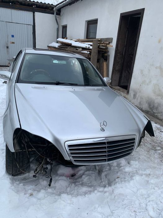 Капот рестайл w220 сірий мерседес рест s320 cdi