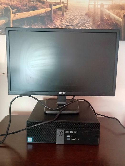 Komputer Dell #+ monitor