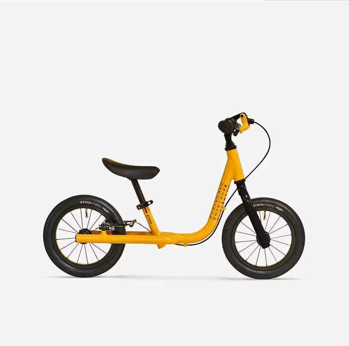 Rowerek biegowy dziecięcy Btwin Runride 900 12" aluminium.