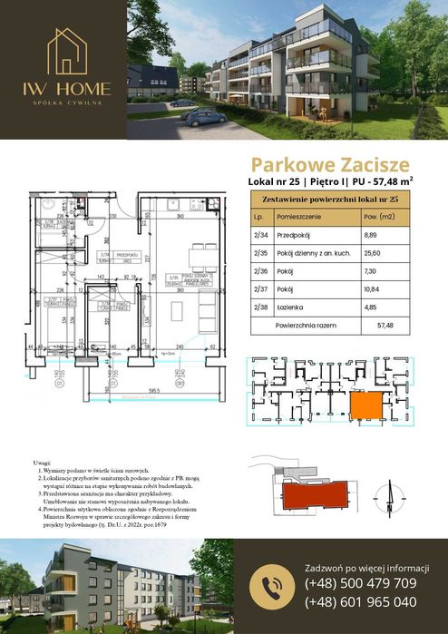 Nowe Mieszkania w Nidzicy ,, PARKOWE ZACISZE ''