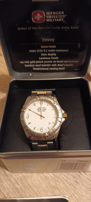 Zegarek Wenger Swiss Military zamiana na Casio G shock