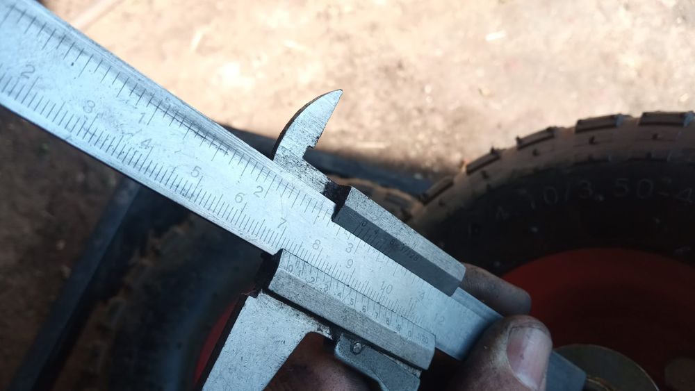 Conjunto de Rodas pneumáticas