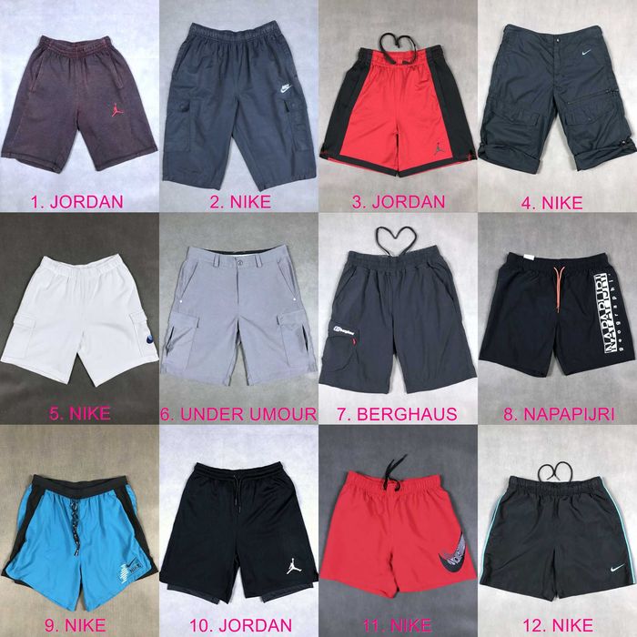 Шорти - S - 30 - Nike, Jordan, Berghaus, Under Amour, Napapijri карго, трекінгові, спортивні, бігові чоловічі