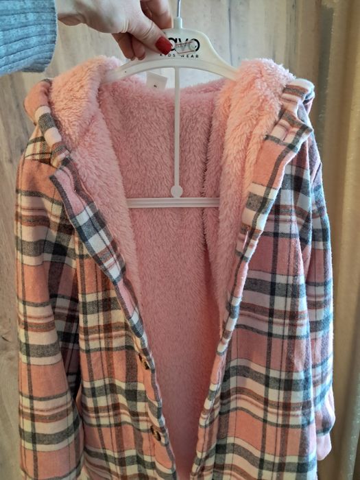 Куртка сорочка для дівчини; тепла сорочка;одяг для дівчат ; курточка н