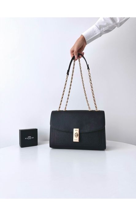 COACH Lane Shoulder Bag Жіноча шкіряна сумочка женская сумка оригинал