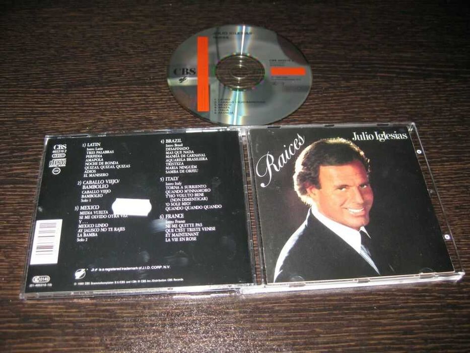 Julio Iglesias Raíces Complete CD Music