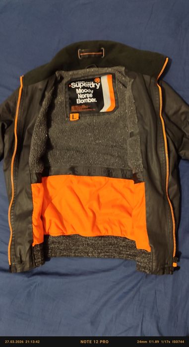 Куртка Superdry размер L черная