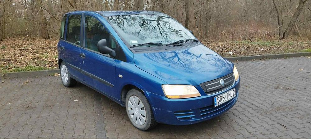 Fiat multipla 1.6 legeda 6 osob zamiana skup aut dostawa pod dom