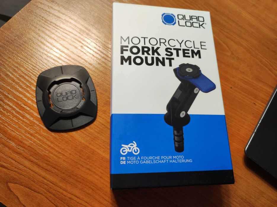 Uchwyt FORK STEM MOUNT + Adapter samoprzylepny