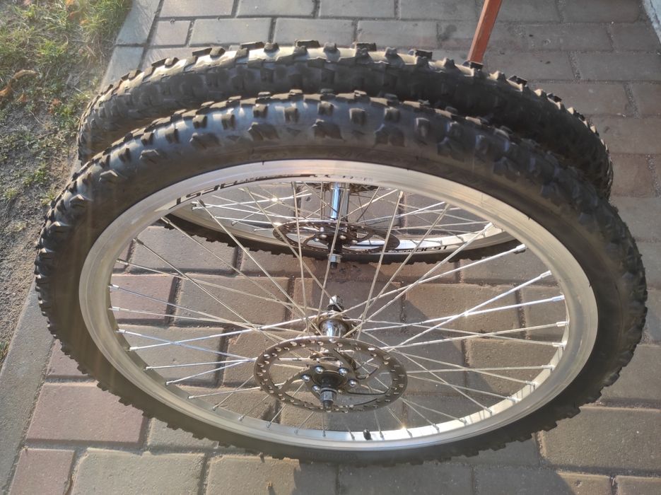 Koło do roweru tył, przód Piasta