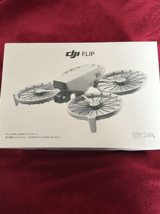 Drone Dji Flip fly more combo com 5 baterias e filtros nd freewel.