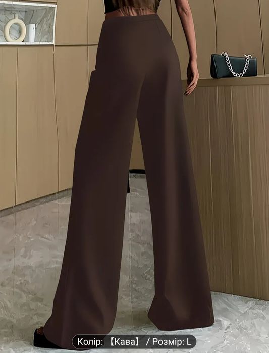 Штани жіночі шоколадні