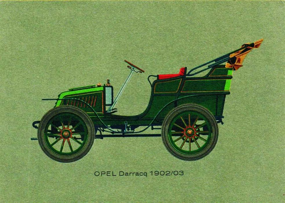 5 x General Motors Original Postais anos 60 - ORIGINAIS