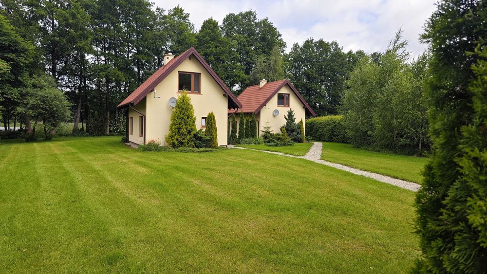 Domek letniskowy nad jeziorem. Wilkasy k. Giżycka