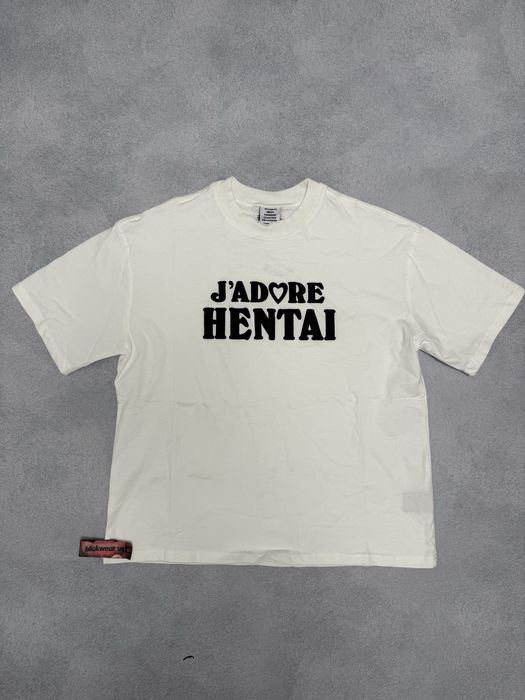 футболка Vetements Jadore Hentai M L