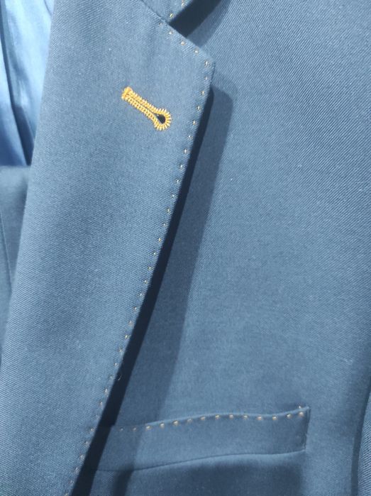 Granatowy garnitur vestus 176/104/90 młodzieżowy 
Granatowy garnitur