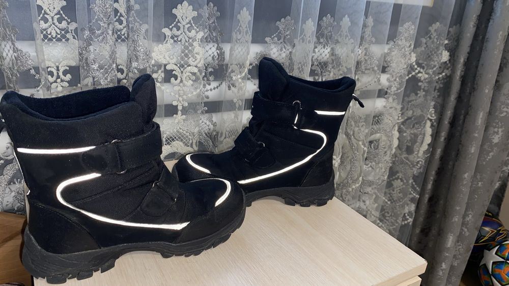 Зимові термо черевики, чоботи, сапожки.