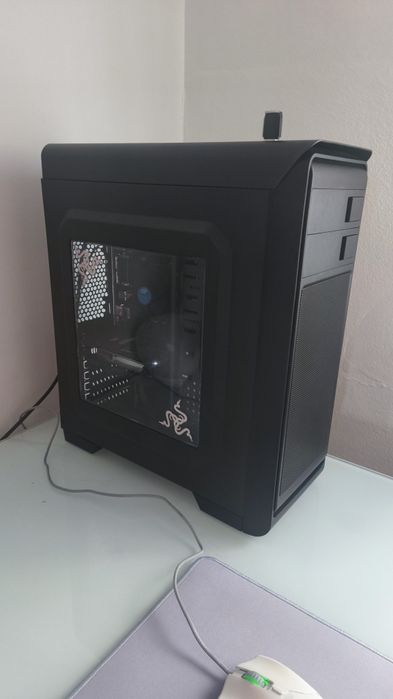 PC Gaming + Monitor HP 24F | i3‑8100 • GTX 1650 • 16GB • SSD • Win11 Pro