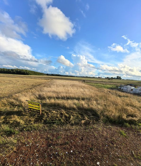 Działka budowlana 1600m2 Tawęcino