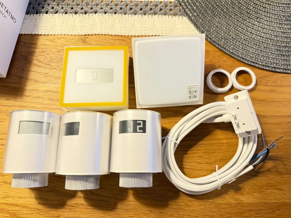 Netatmo 3 głowice + termostat